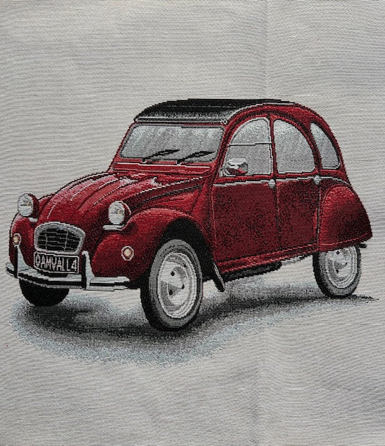 Gobelin panel med 2 CV