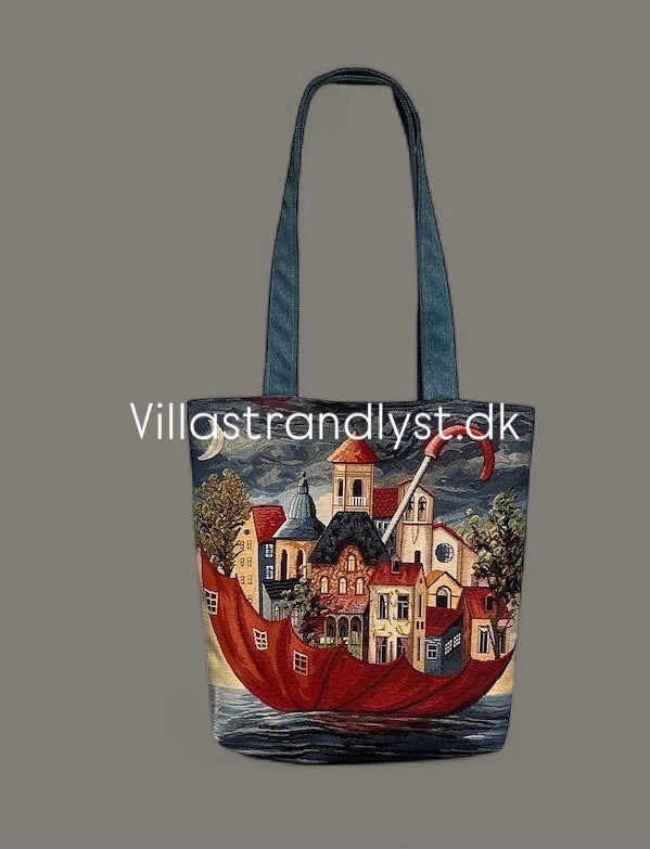 Stor lækker gobelins taske