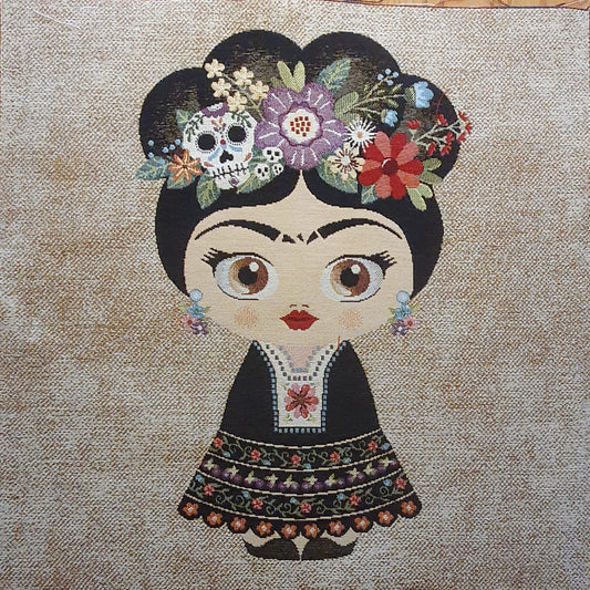 Gobelin Panel ''Frida Flowercrown''