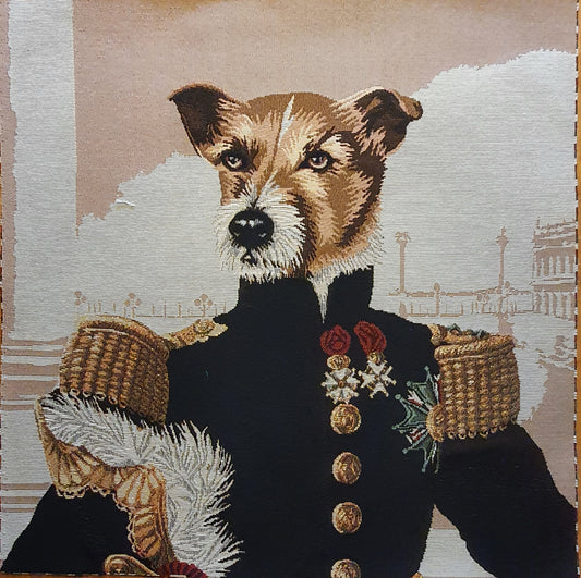Gobelin Panel ''Deres Majestæt, Hund''