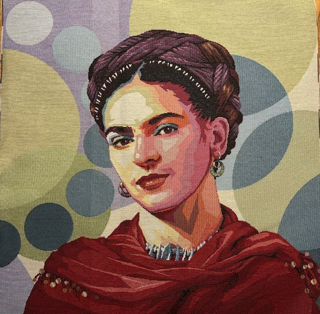 Frida Kahlo i gobelin